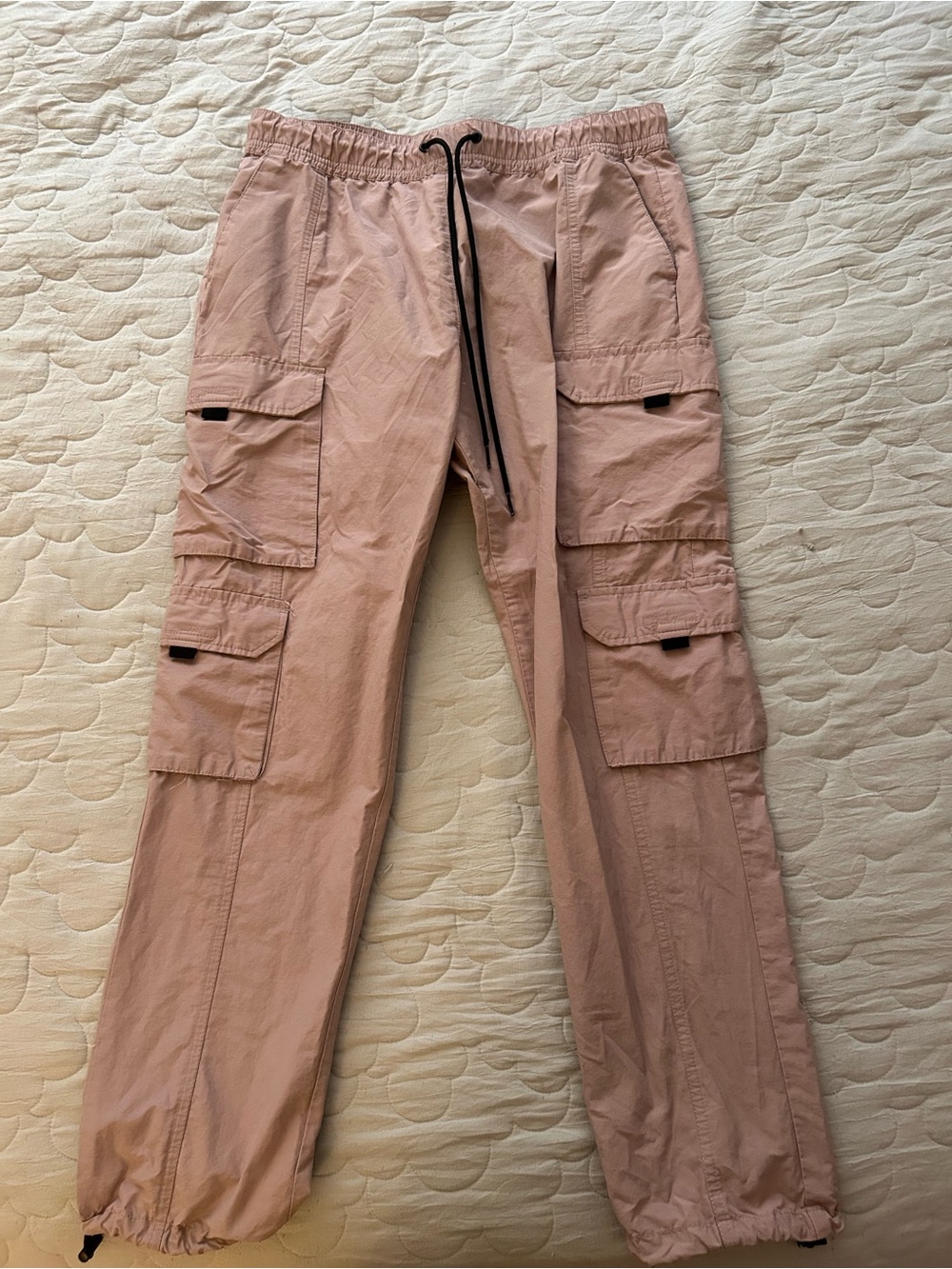 PacSun Dusty Pink Relaxed Cargos